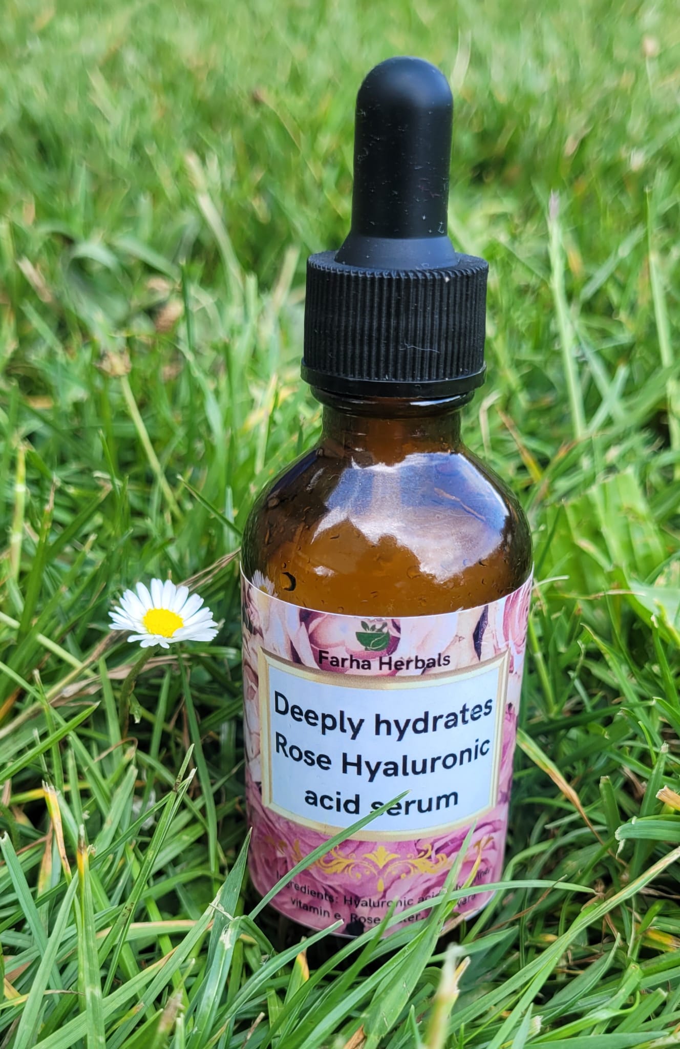 Organic Hyaluronic Serum for dry skin