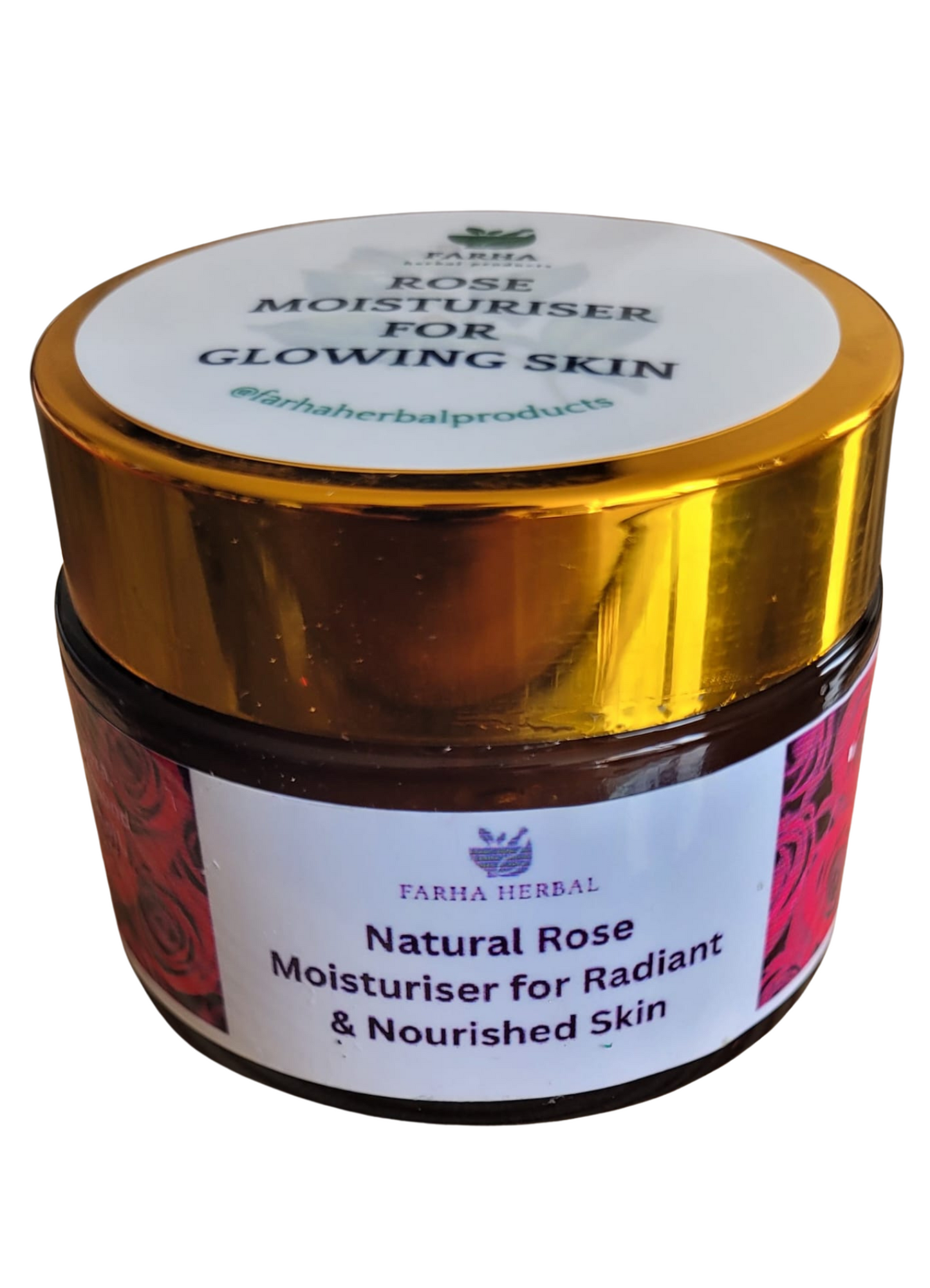 Rose Moisturiser with Aloe Vera for normal to dry skin